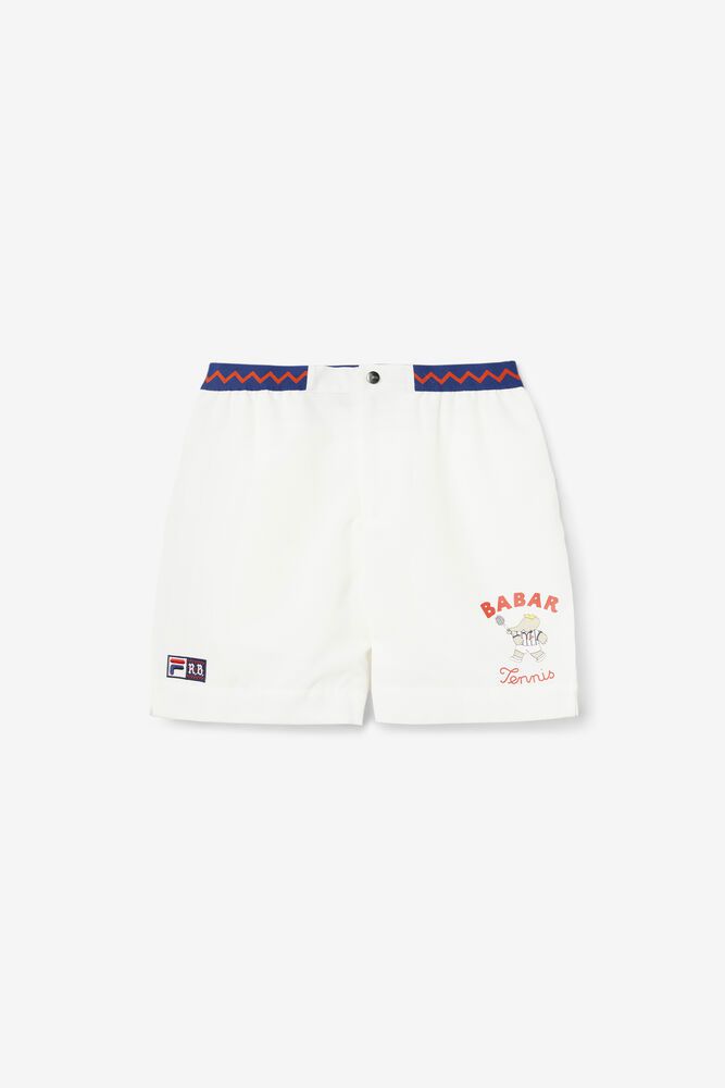 Fila Shorts Dame Hvite X Rb Babar Marckus 013458-XNT